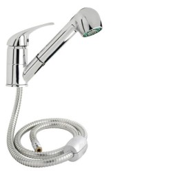 Monomando "Línea Flow" Fregadero Telescópico Con Cartucho Ceramico Ø 40 mm,