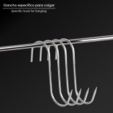 Gancho Carnicero Acero Inoxidable 100 mm, al por Mayor | Almacén de Ferretería