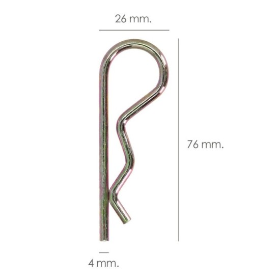 Pasador "R"  4x 76 mm, al por Mayor | Almacén de Ferretería