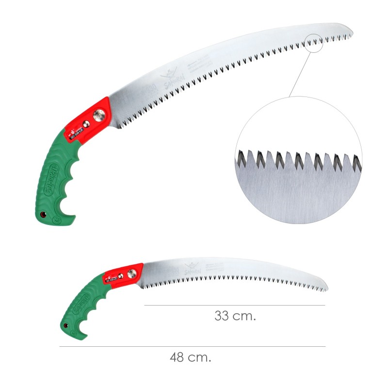 Serrucho Samurai GC Curvo 330 mm,