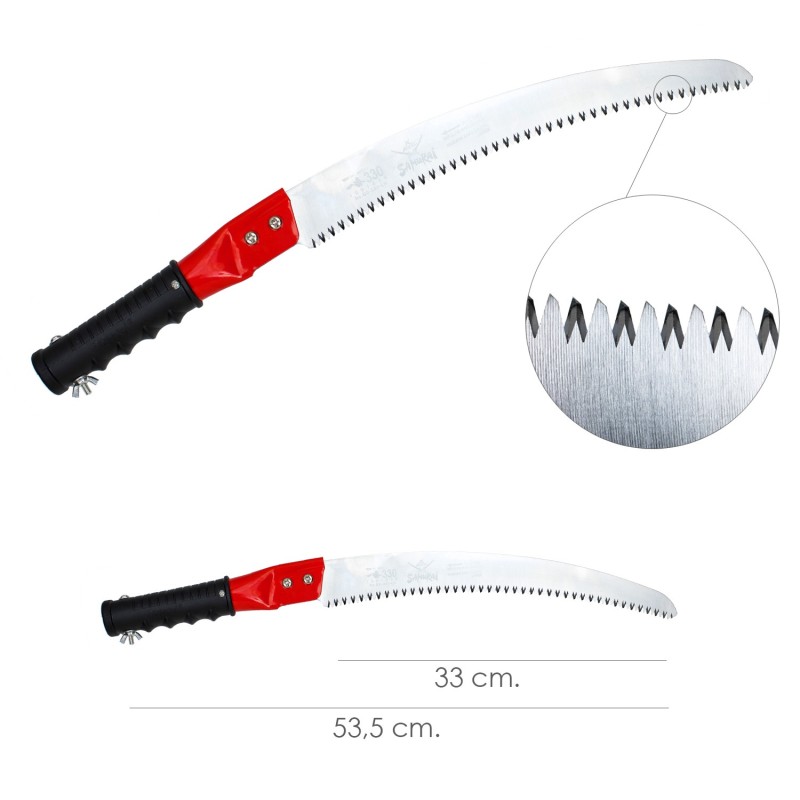 Serrucho Samurai GC Curvo Para Pertiga 330 mm,