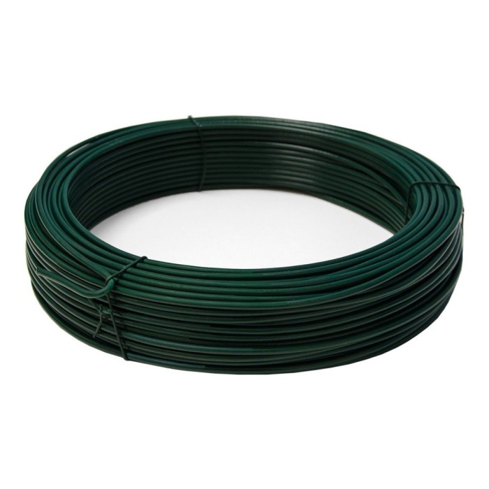 Alambre plastificado Verde Rollo 25 Kg, / Nº17 al por Mayor | Almacén de Ferretería