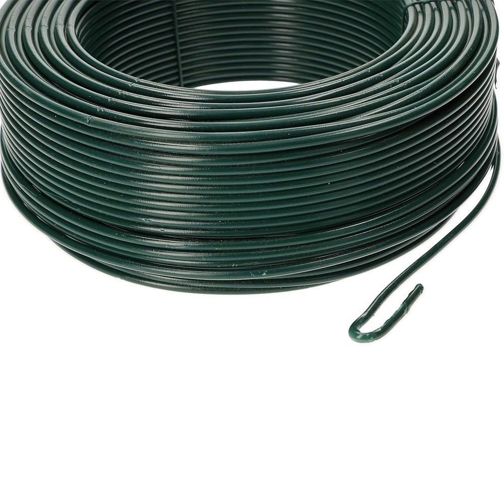 Alambre plastificado Verde Rollo 25 Kg, / Nº17 al por Mayor | Almacén de Ferretería