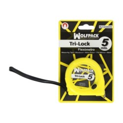 Flexometro Magnético Amarillo Con Freno  5 Metros / 19 mm,