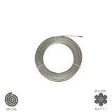 Cable Galvanizado   4 mm, (Rollo 100 Metros) No Elevacion al por Mayor | Almacén de Ferretería