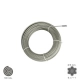 Cable Galvanizado   6 mm, (Rollo 100 Metros) No Elevacion al por Mayor | Almacén de Ferretería