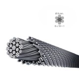 Cable Galvanizado   8 mm, (Rollo 100 Metros) No Elevacion al por Mayor | Almacén de Ferretería