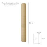 Malla Sombreo Rollo 3,0 x 50 metros, Reduce Radiación, Protección Jardín y Terraza, Regula Temperatura, Color Beige al por Mayor