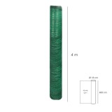 Malla Sombreo Rollo 4 x 50 metros, Reduce Radiación, Protección Jardín y Terraza, Regula Temperatura, Color Verde Claro al por M