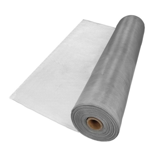 Tela Mosquitera Aluminio 18x14 Ancho 80 cm, Rollo 30 Metros, Malla Mosquitera Aluminio Anti Mosquitos, Antimoscas, al por Mayor 