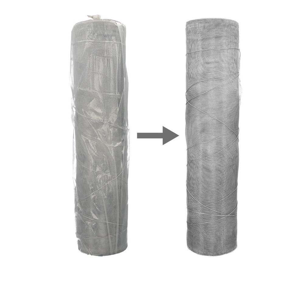 Tela Mosquitera Aluminio 18x14 Ancho 120 cm, Rollo 30 Metros, Malla Mosquitera Aluminio Anti Mosquitos, Antimoscas, al por Mayor