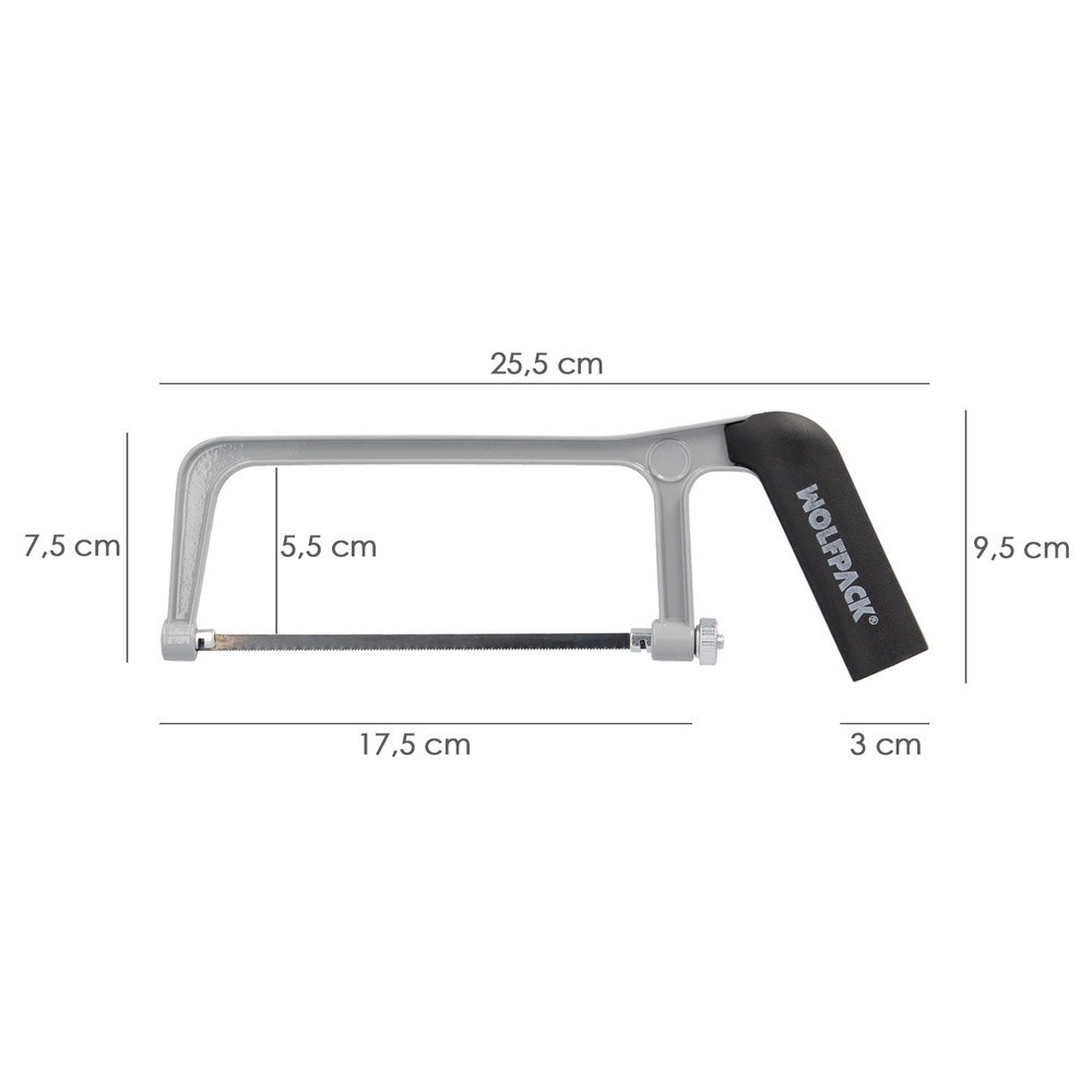 Arco Sierra Mini Profesional Aluminio Hoja 150 mm, Serrucho, Segueta, Segueta, Mini Arco Sierra al por Mayor | Almacén de Ferret