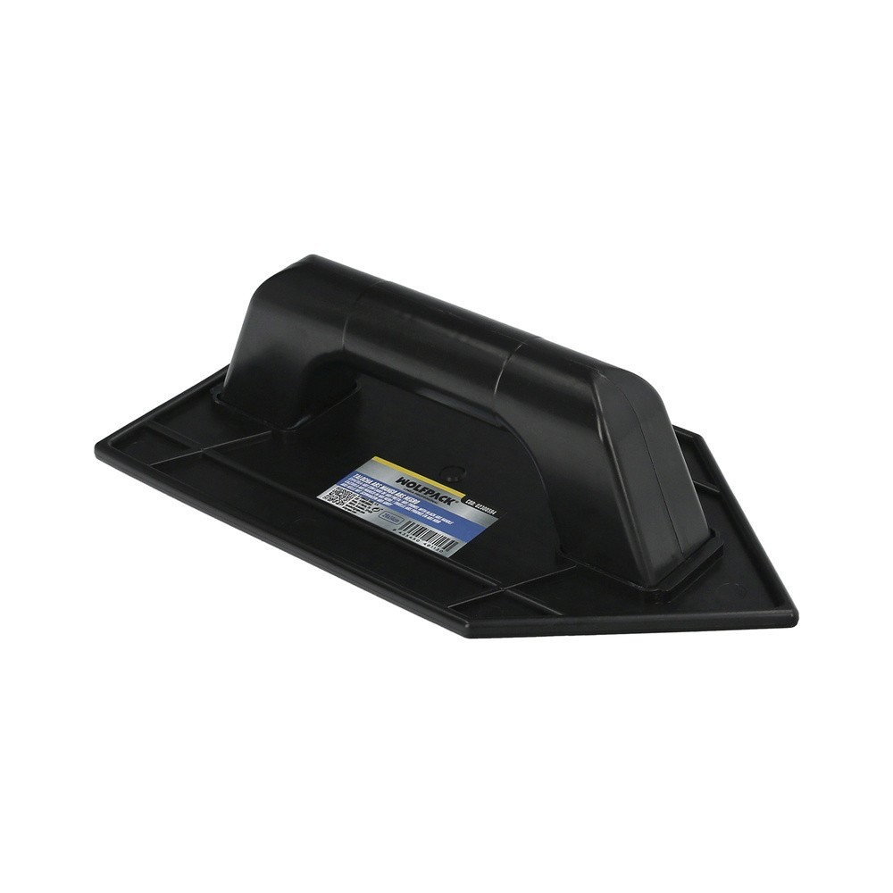 Talocha Plastico Punta Mango Redondo 26 x 14 cm, Negro Con Alveolos al por Mayor | Almacén de Ferretería