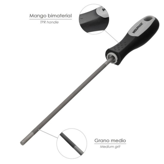 Lima Con Mango Motosierras 320 mm, Ø 4,0 mm, al por Mayor | Almacén de Ferretería