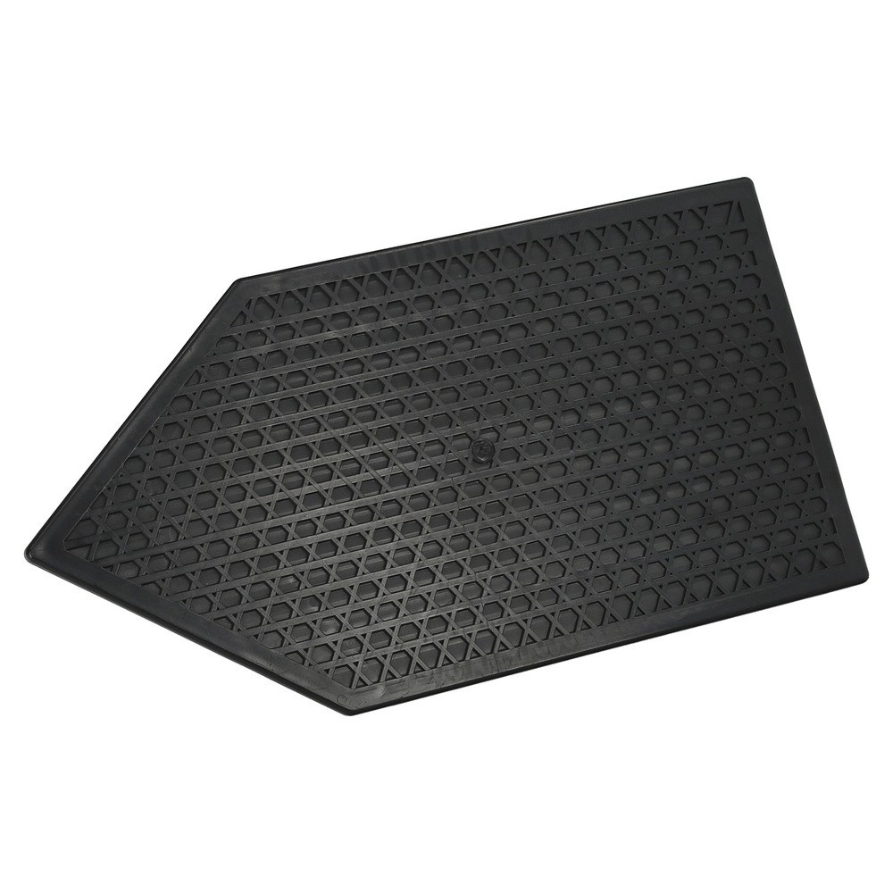 Talocha Plastico Punta Mango Redondo 26 x 14 cm, Negro Con Alveolos al por Mayor | Almacén de Ferretería