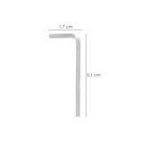 Llave Allen Standar Acero Cromo Vanadio Profesional 2,0 mm, Llave Hexagonal, Llave Allen Taller Mecanica, Llave Allen Bricolaje 