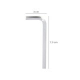 Llave Allen Standar Acero Cromo Vanadio Profesional 5,0 mm, Llave Hexagonal, Llave Allen Taller Mecanica, Llave Allen Bricolaje 
