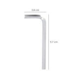 Llave Allen Standar Acero Cromo Vanadio Profesional 7,0 mm, Llave Hexagonal, Llave Allen Taller Mecanica, Llave Allen Bricolaje 