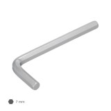 Llave Allen Standar Acero Cromo Vanadio Profesional 7,0 mm, Llave Hexagonal, Llave Allen Taller Mecanica, Llave Allen Bricolaje 