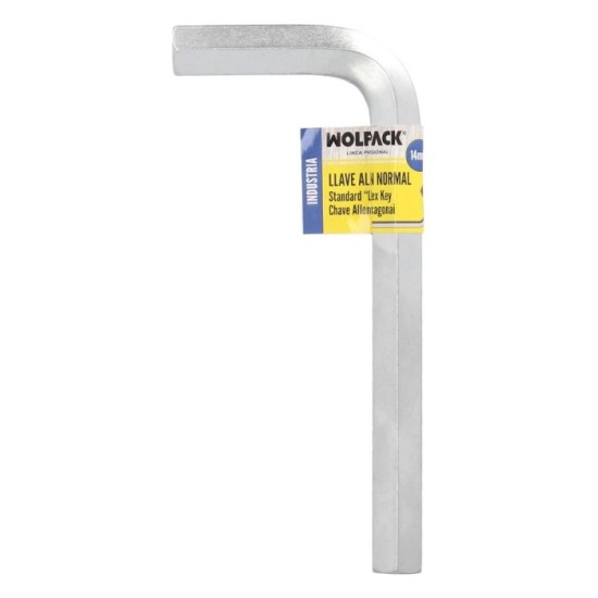 Llave Allen Standar Acero Cromo Vanadio Profesional 14 mm, Llave Hexagonal, Llave Allen Taller Mecanica, Llave Allen Bricolaje a