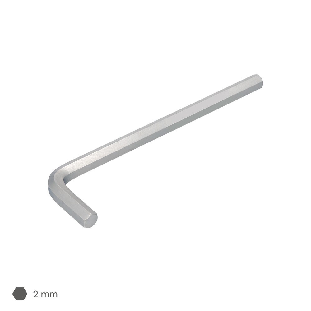 Llave Allen Larga Acero Cromo Vanadio Profesional 2,0 mm, Llave Hexagonal, Llave Allen Taller Mecanica, Llave Allen Bricolaje al