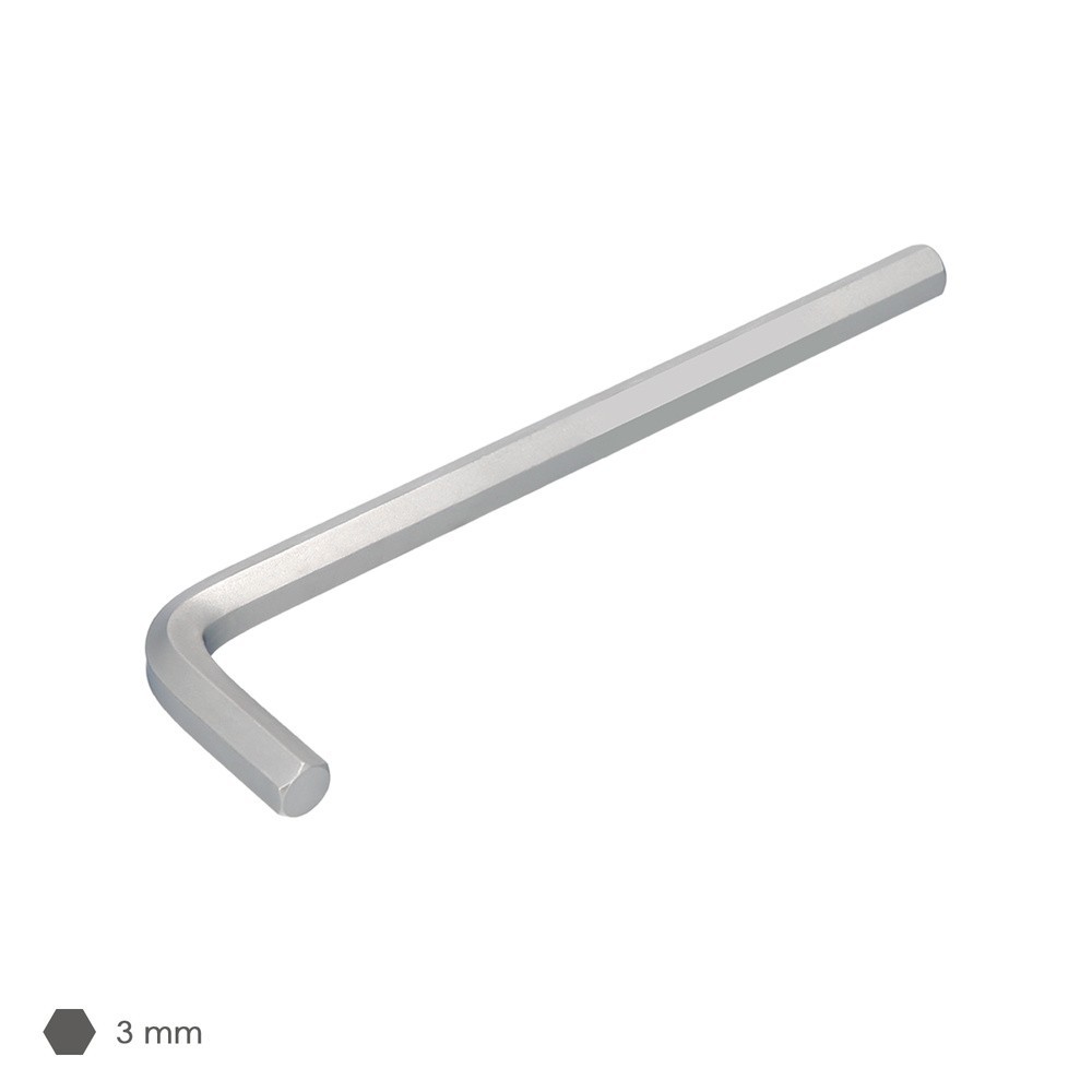 Llave Allen Larga Acero Cromo Vanadio Profesional 3,0 mm, Llave Hexagonal, Llave Allen Taller Mecanica, Llave Allen Bricolaje al