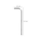 Llave Allen Larga Acero Cromo Vanadio Profesional 3,5 mm, Llave Hexagonal, Llave Allen Taller Mecanica, Llave Allen Bricolaje al