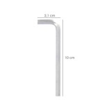 Llave Allen Larga Acero Cromo Vanadio Profesional 4,0 mm, Llave Hexagonal, Llave Allen Taller Mecanica, Llave Allen Bricolaje al
