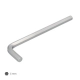 Llave Allen Larga Acero Cromo Vanadio Profesional 5,0 mm, Llave Hexagonal, Llave Allen Taller Mecanica, Llave Allen Bricolaje al
