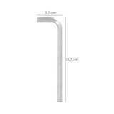 Llave Allen Larga Acero Cromo Vanadio Profesional 6,0 mm, Llave Hexagonal, Llave Allen Taller Mecanica, Llave Allen Bricolaje al