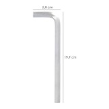 Llave Allen Larga Acero Cromo Vanadio Profesional 12,0 mm, Llave Hexagonal, Llave Allen Taller Mecanica, Llave Allen Bricolaje a