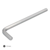 Llave Allen Larga Acero Cromo Vanadio Profesional 12,0 mm, Llave Hexagonal, Llave Allen Taller Mecanica, Llave Allen Bricolaje a