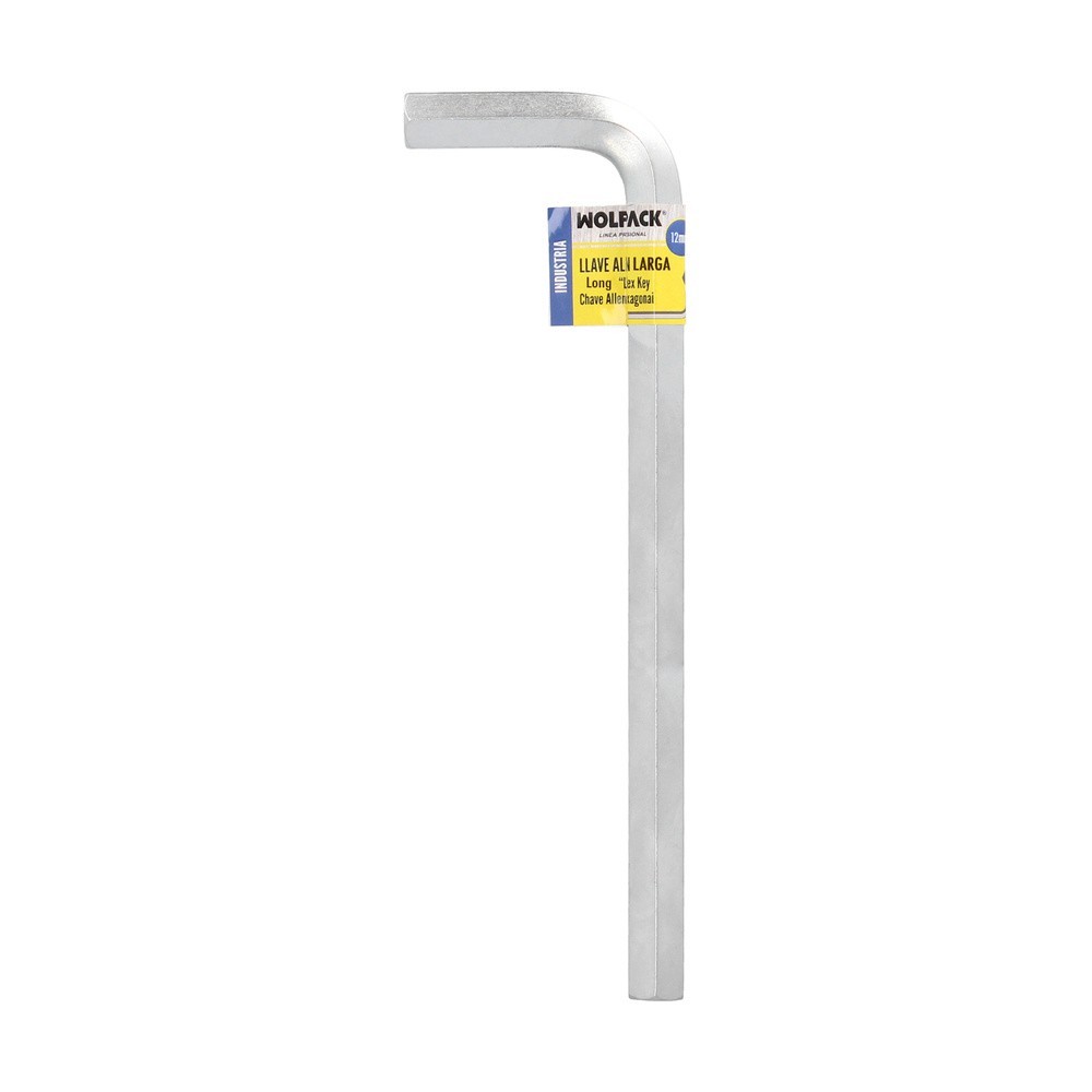 Llave Allen Larga Acero Cromo Vanadio Profesional 12,0 mm, Llave Hexagonal, Llave Allen Taller Mecanica, Llave Allen Bricolaje a