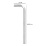 Llave Allen Larga Acero Cromo Vanadio Profesional 14,0 mm, Llave Hexagonal, Llave Allen Taller Mecanica, Llave Allen Bricolaje a