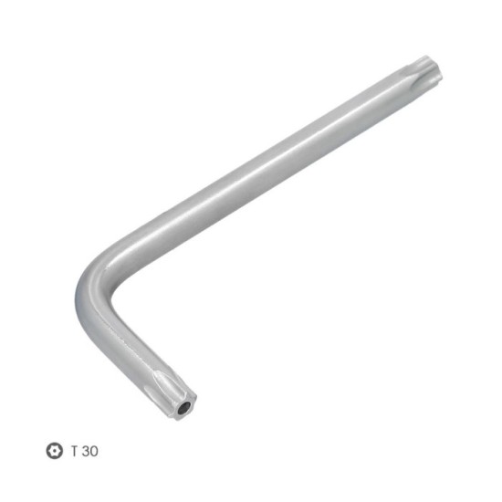 Llave Torx Inviolable Standar Acero Cromo Vanadio Profesional T30 mm, Llave Estrella, Llave Allen Estrella al por Mayor | Almacé