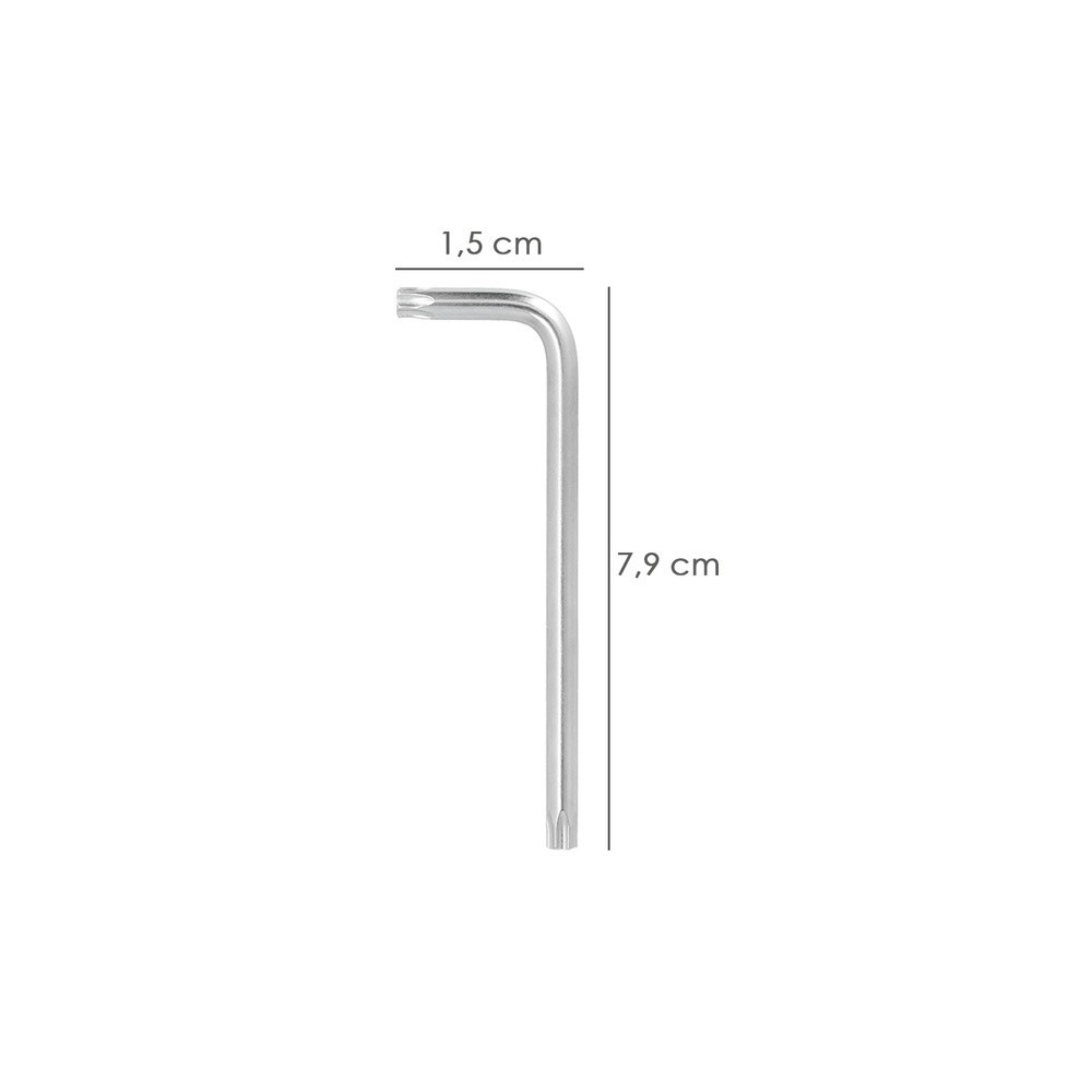 Llave Torx Larga Acero Cromo Vanadio Profesional T06 mm, Llave Estrella, Llave Allen Estrella al por Mayor | Almacén de Ferreter