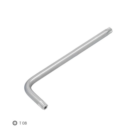 Llave Torx Inviolable Larga Acero Cromo Vanadio Profesional T08 mm, Llave Estrella, Llave Allen Estrella al por Mayor | Almacén 