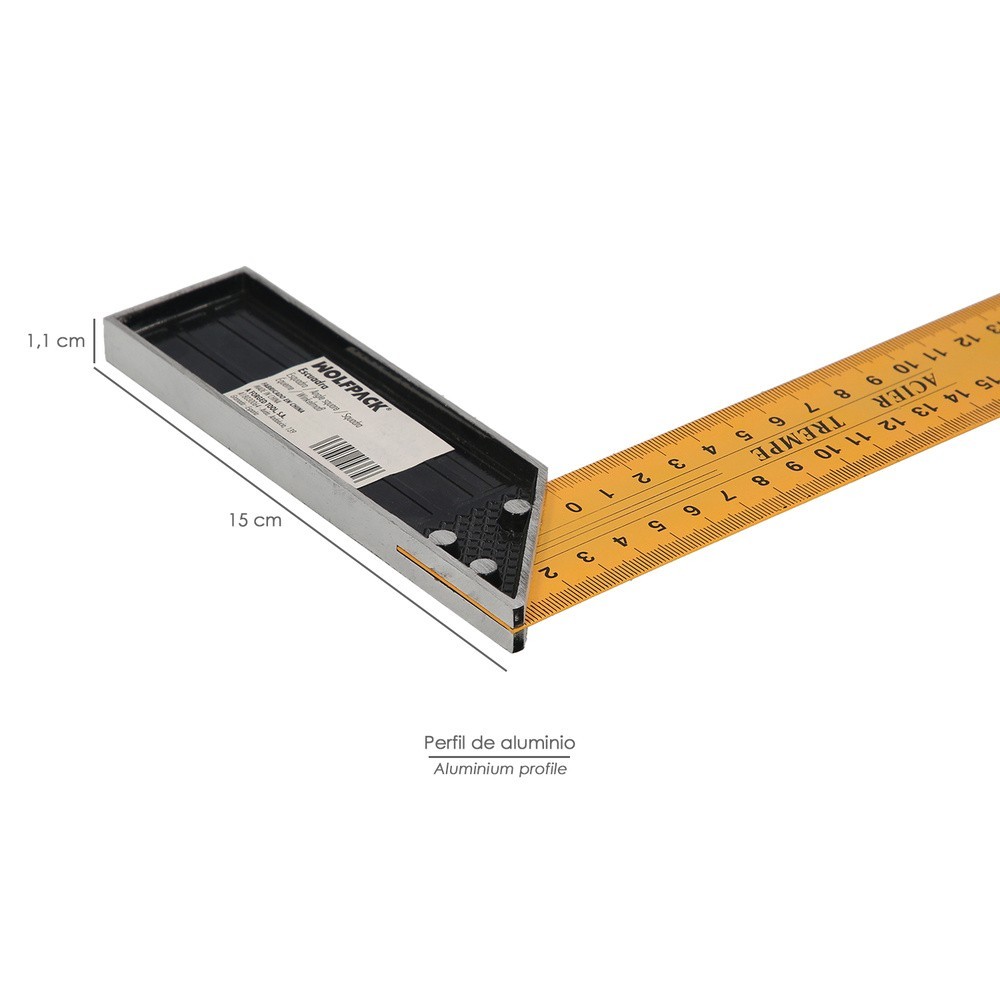 Escuadra Metalica 400 mm, Escuadra Carpintero, Escuadra Construcción, al por Mayor | Almacén de Ferretería
