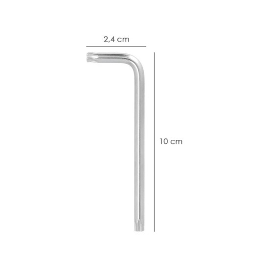 Llave Torx Inviolable Larga Acero Cromo Vanadio Profesional T25 mm, Llave Estrella, Llave Allen Estrella al por Mayor | Almacén 