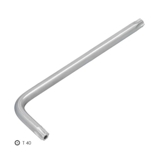 Llave Torx Inviolable Larga Acero Cromo Vanadio Profesional T40 mm, Llave Estrella, Llave Allen Estrella al por Mayor | Almacén 