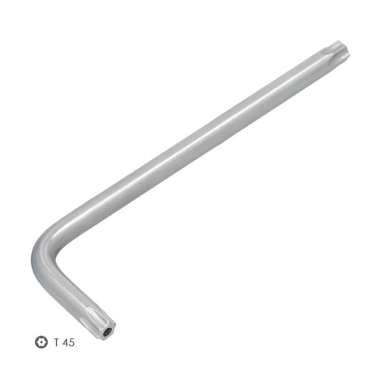 Llave Torx Inviolable Larga Acero Cromo Vanadio Profesional T45 mm, Llave Estrella, Llave Allen Estrella al por Mayor | Almacén 