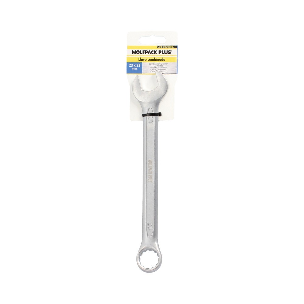 Llave Combinada Plus 23x23 Acero Cromo Vanadio DIN 3113, Llave Doble Boca, Llave Fija, Llave Estrella al por Mayor | Almacén de 