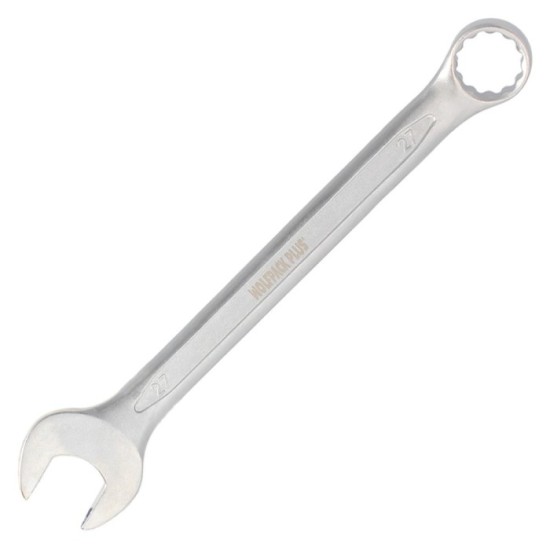 Llave Combinada Plus 27x27 Acero Cromo Vanadio DIN 3113, Llave Doble Boca, Llave Fija, Llave Estrella al por Mayor | Almacén de 