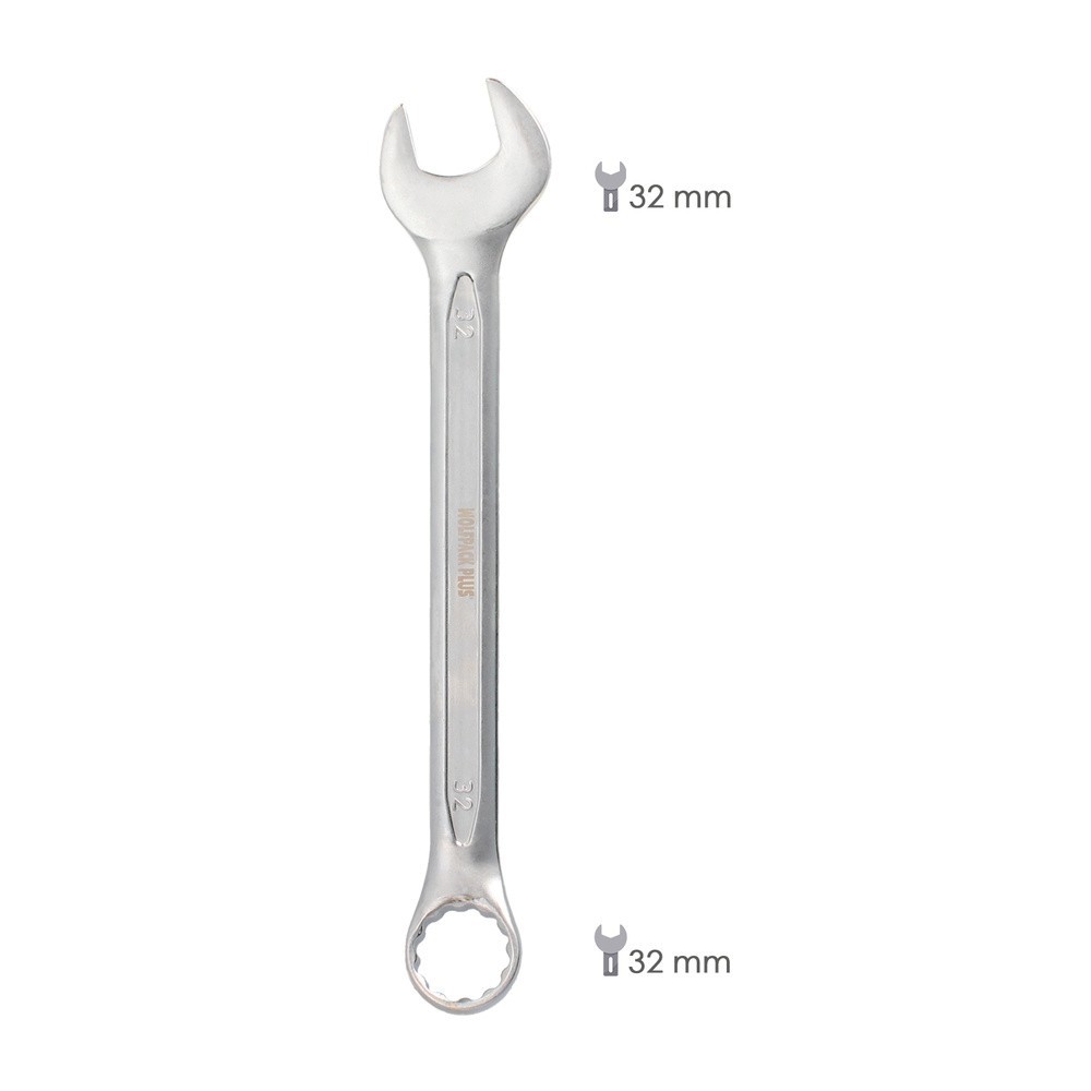 Llave Combinada Plus 32x32 Acero Cromo Vanadio DIN 3113, Llave Doble Boca, Llave Fija, Llave Estrella al por Mayor | Almacén de 