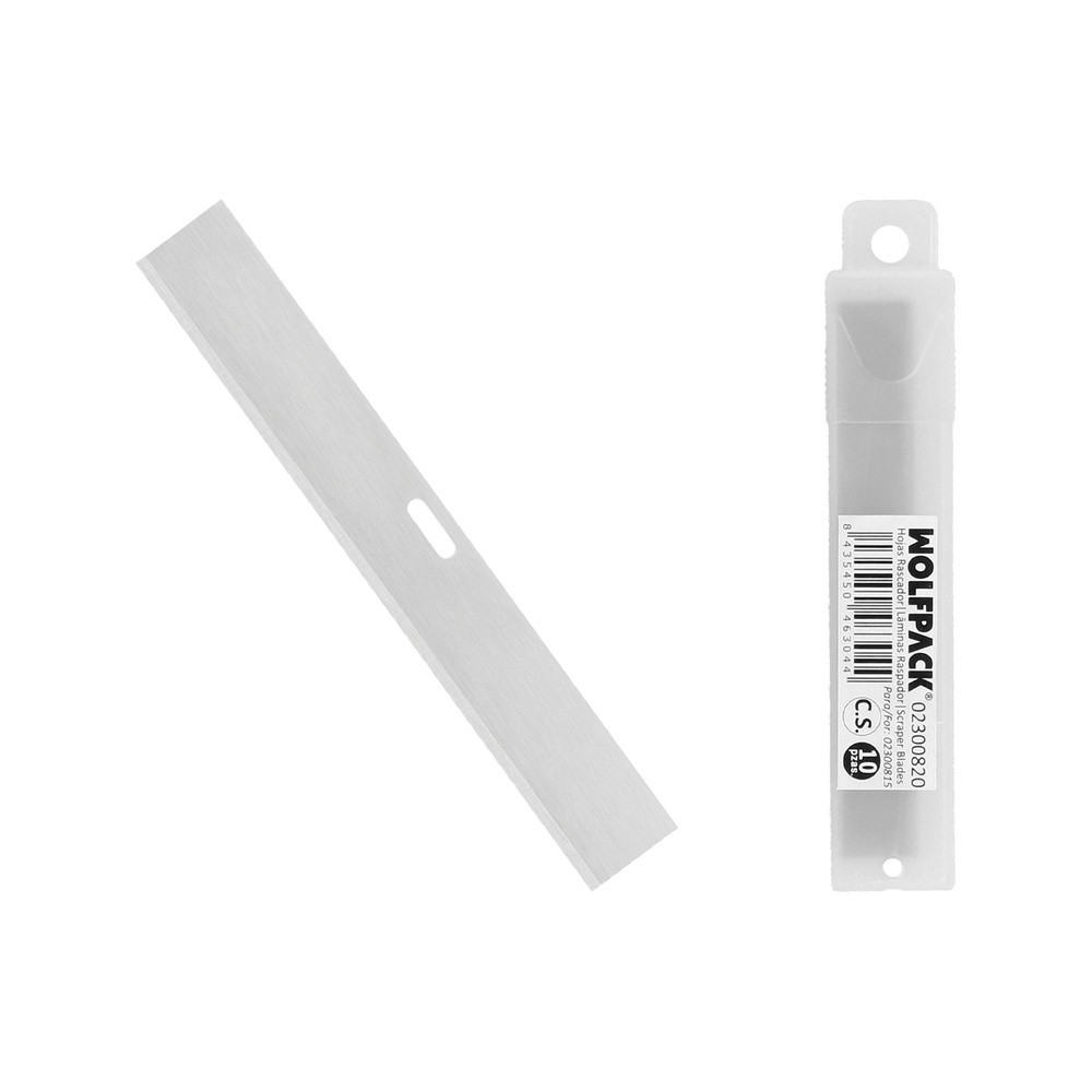 Hoja Recambio Rascador Mango Metalico 10 Cm (Estuche De 10 Piezas) al por Mayor | Almacén de Ferretería