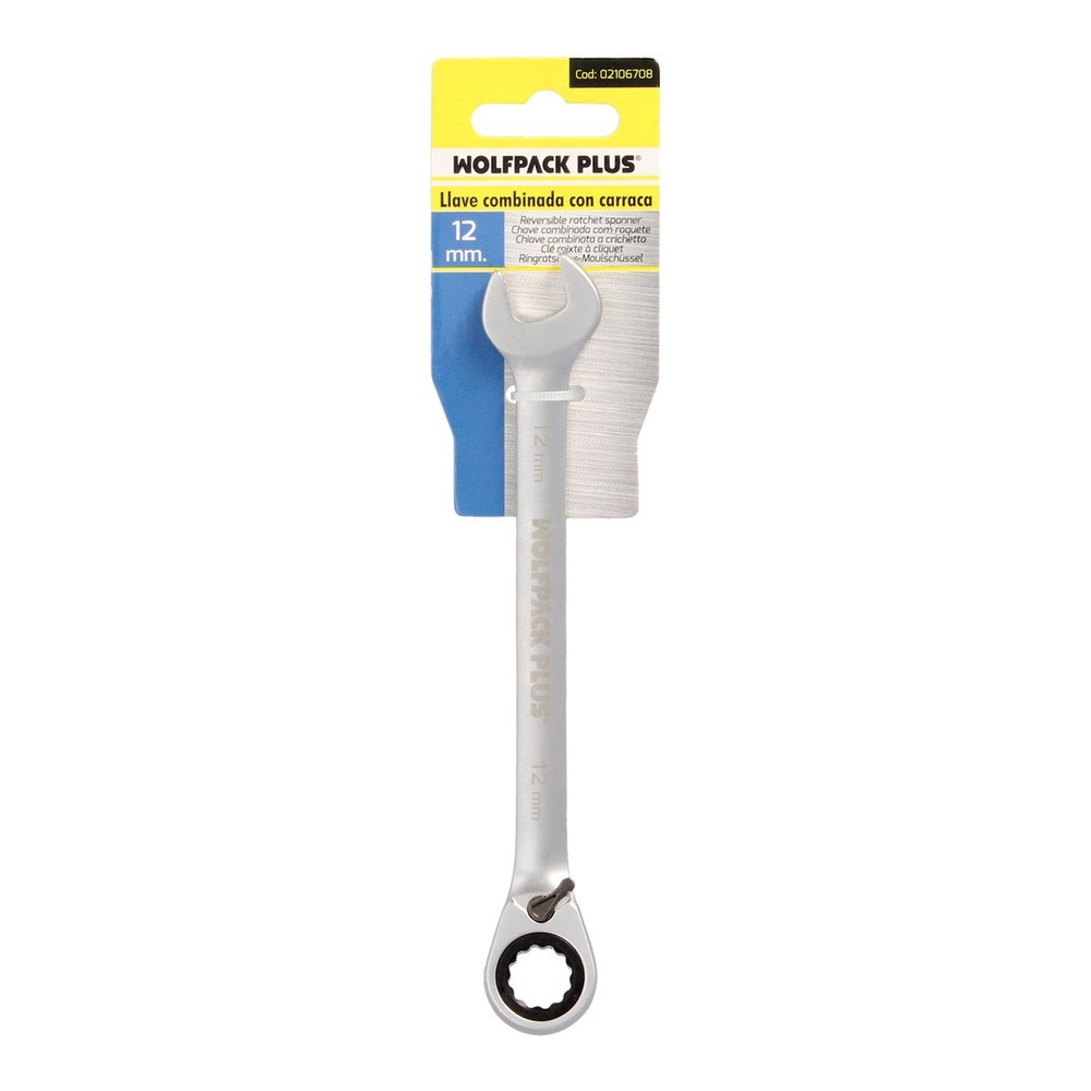 Llave Combinada Con Carraca 12 mm, DIN 3113 al por Mayor | Almacén de Ferretería