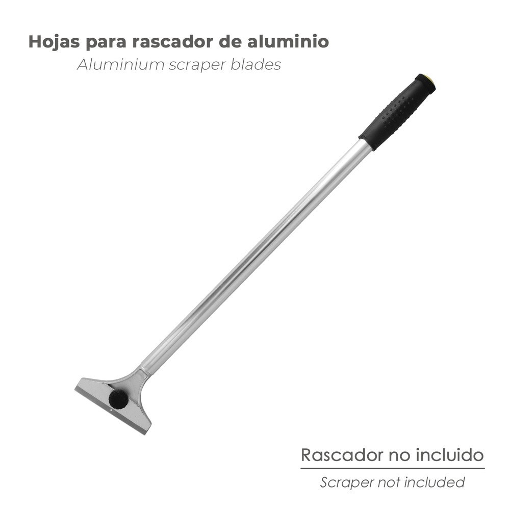 Hoja Recambio Rascador Mango Metalico 10 Cm (Estuche De 10 Piezas) al por Mayor | Almacén de Ferretería
