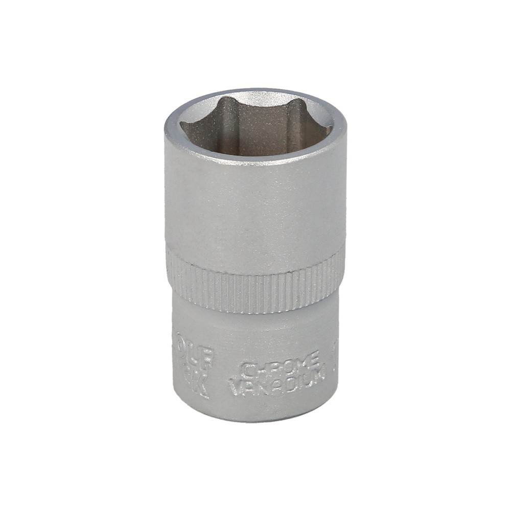 Llave Vaso 1/2" Hexagonal 16 mm, Perfil de 6 caras, Acero Cromo Vanadio, Aristas Redondas al por Mayor | Almacén de Ferretería