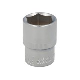 Llave Vaso 1/2" Hexagonal 21 mm, Perfil de 6 caras, Acero Cromo Vanadio, Aristas Redondas al por Mayor | Almacén de Ferretería