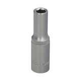 Llave Vaso 1/2" Hexagonal Larga 10 mm, Perfil de 6 caras, Acero Cromo Vanadio, Aristas Redondas al por Mayor | Almacén de Ferret